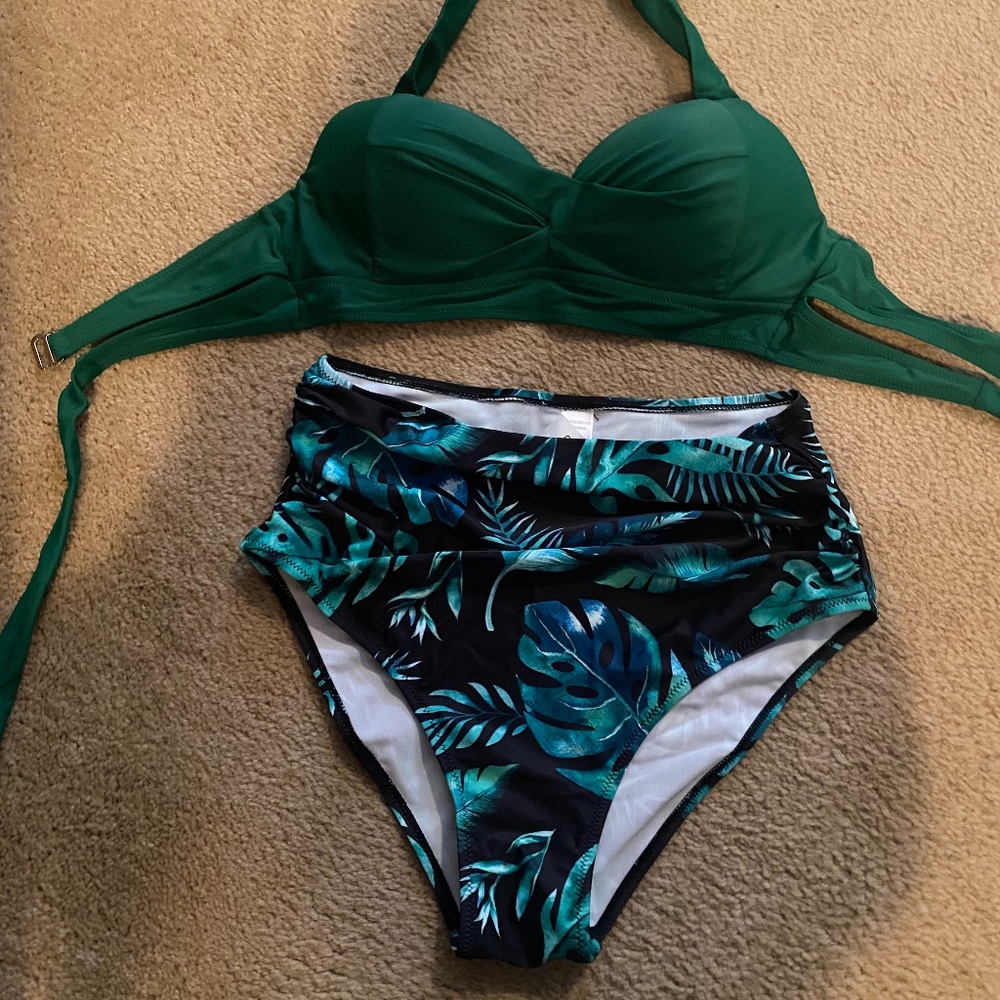 Small floral bikini